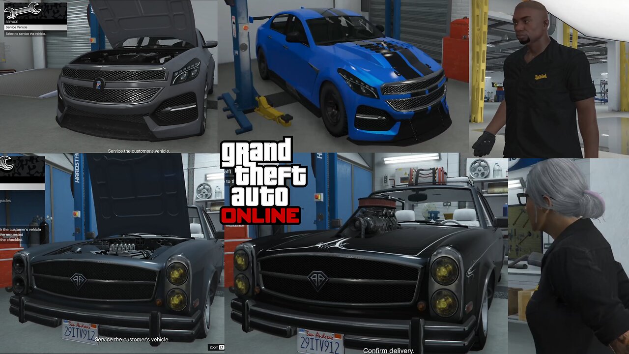 GTA Online Auto Shop Service Day 9