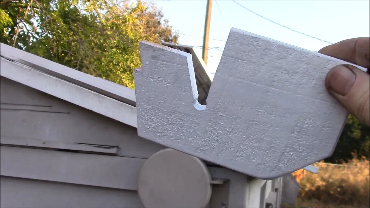 Plastic Garden Shed - Solar Panel Mounts