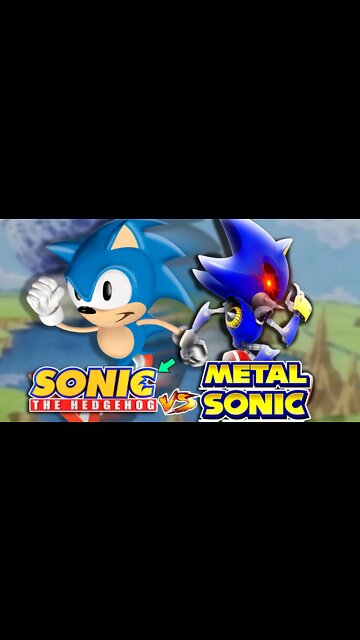 Primeira BATALHA do METAL SONIC | Sonic vs Metal Sonic - Rk Play