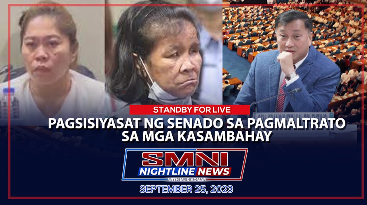 LIVE SENATE | Senate probe on mistreatment of housemaids | September 25, 2023