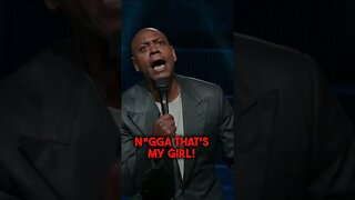 "I beat up a lesbian at a club" - DAVE CHAPPELLE