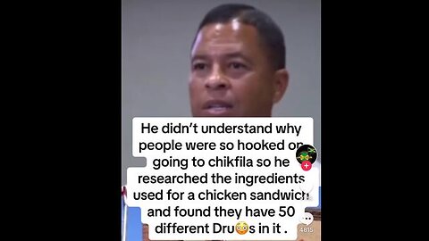 This brother didn’t understand why people was so hooked on chikfila