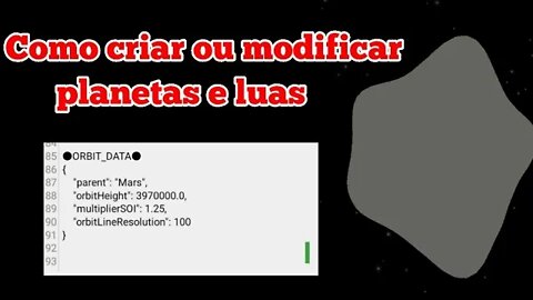 Como criar ou modificar planetas e luas | Spaceflight Simulator