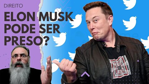ELON MUSK pode ser PRESO por não FECHAR ACORDO com TWITTER, segundo ESPECIALISTA