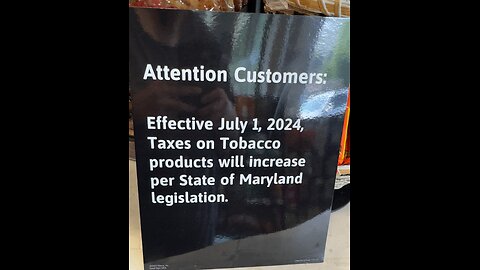 Joe Biden Tobacco Tax - Is No Choice As They Force Us To Quit!!!