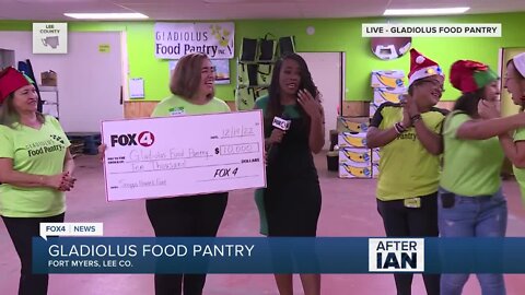 Gladiolus Food Pantry receives $10k from Scripps Howard Fund