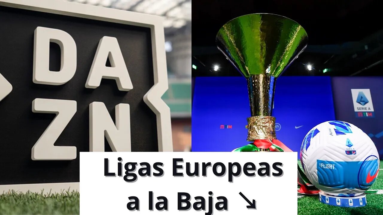 Se ESTANCAN los DERECHOS TELEVISIVOS de las ligas EUROPEAS
