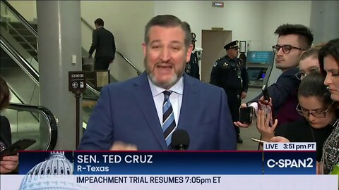 IMPEACHMENT DAY TWO: Cruz TORCHES Dem House Managers for Bogus Opening Arguments