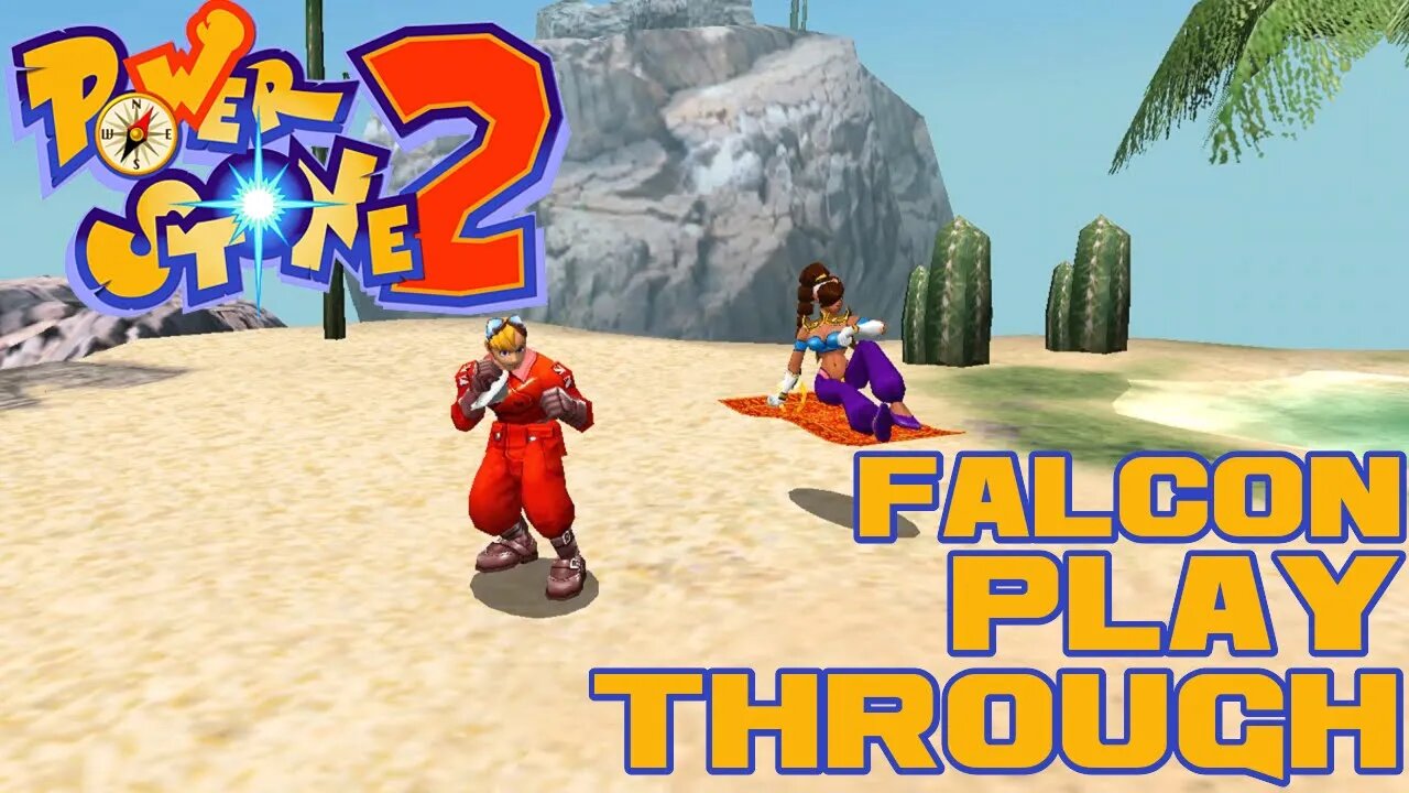 Power Stone 2 - Falcon Playthrough - Sega Dreamcast 😎Benjamillion