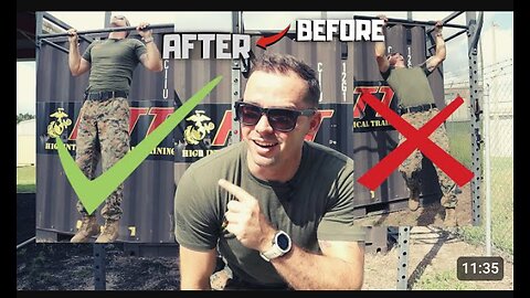 0 to 5 Pull Ups in 5 Steps - US Marine // Michael Eckert