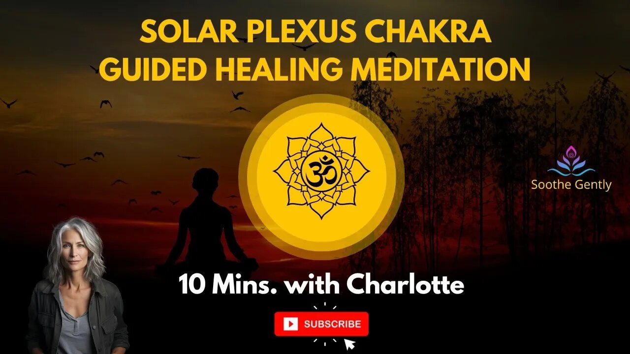 Solar Plexus Chakra- Guided Healing Meditation - 10 Mins #solarplexuschakra
