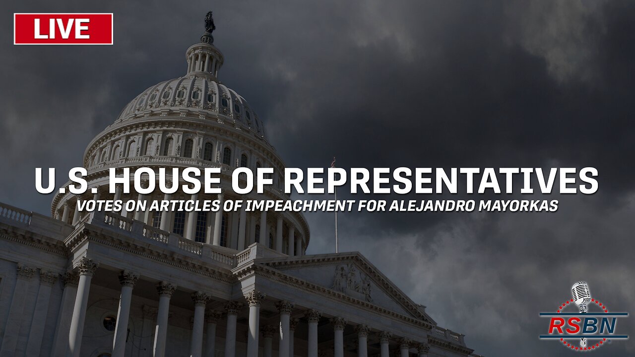 U.S. House Votes on Articles of Impeachment on DHS Secretary Mayorkas - 11/13/23
