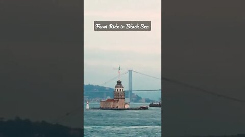 Beautiful Black Sea Ferri Ride #shorts #trensing #turkey #funny #viral