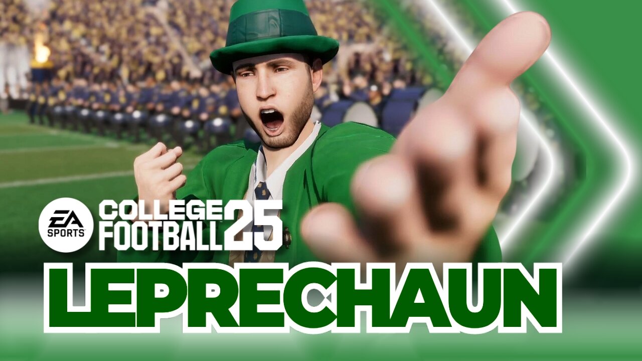 Leprechaun in EA Sports College Football 25 (Notre Dame Fighting Irish)