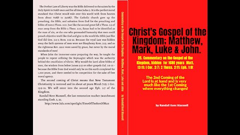 THE 2ND COMING OF CHRIST IS VERY SIMULAR TO THE 1ST!