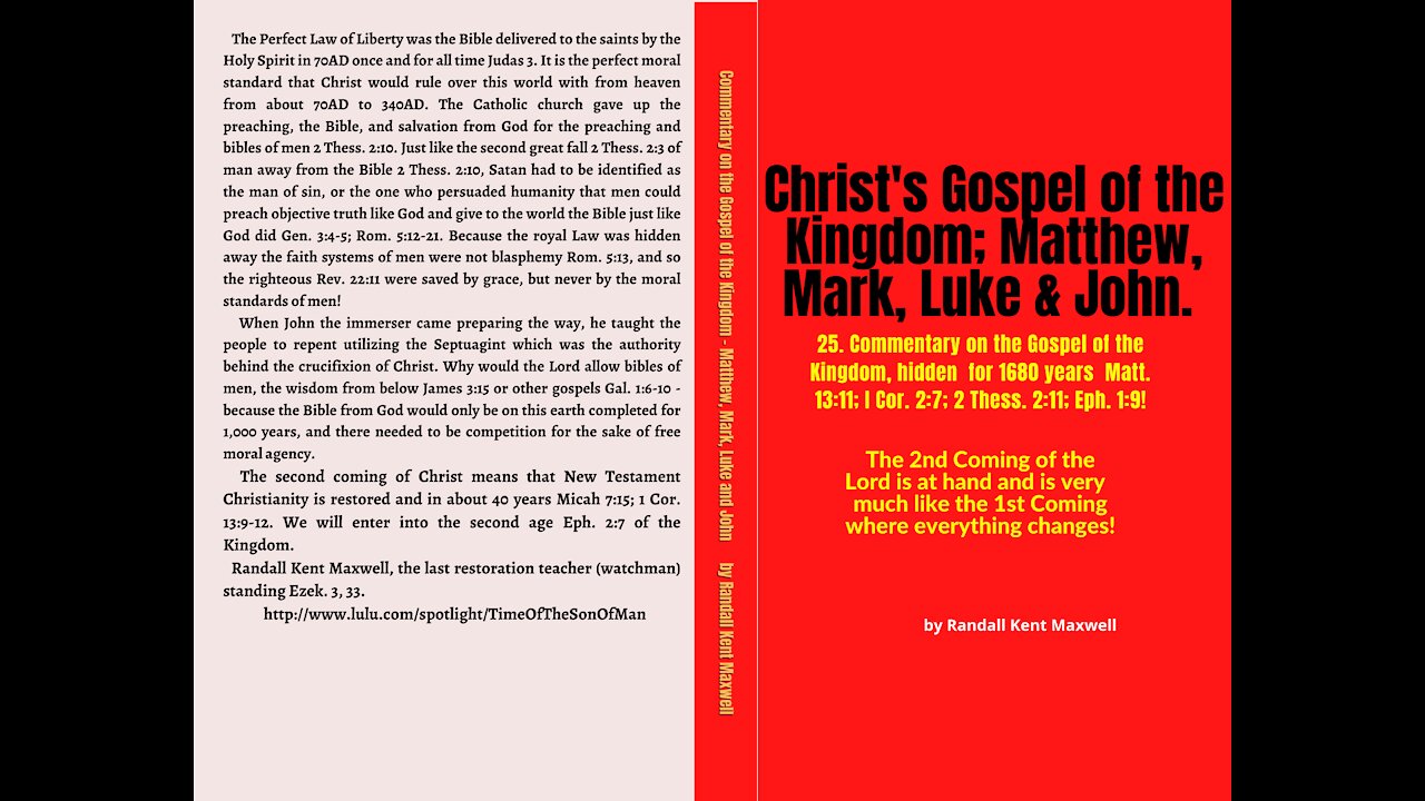 THE 2ND COMING OF CHRIST IS VERY SIMULAR TO THE 1ST!