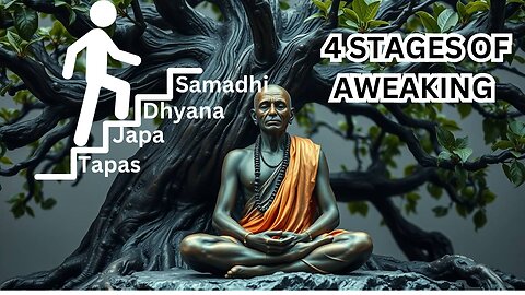 4 Stages of Spiritual Awakening. A Yogi Discover hidden 4 Secrets.