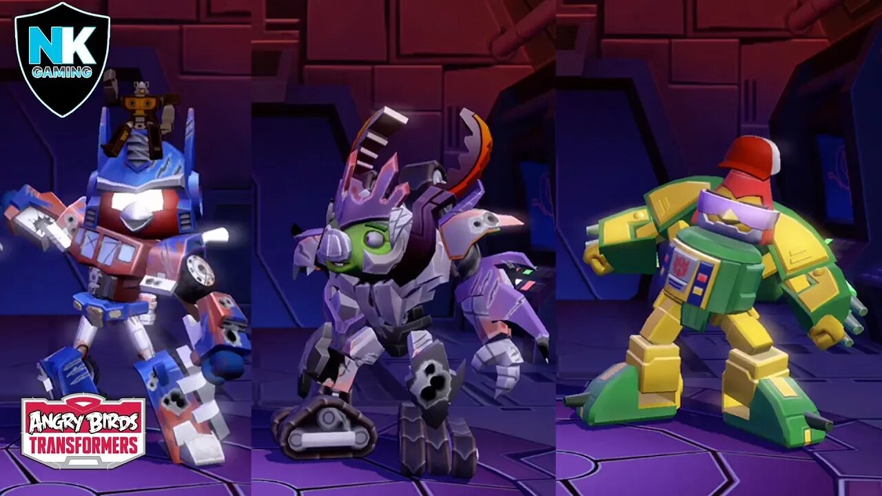 Angry Birds Transformers 2.0 - New Update + Preview Of General Optimus Prime, Lord Megatron & Cosmos