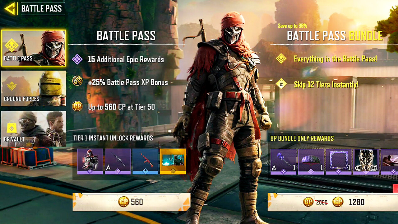all 50 S9 Purchased rewards from the battle pass of CODM (CODM tweaks anymore IDK what Season it is)