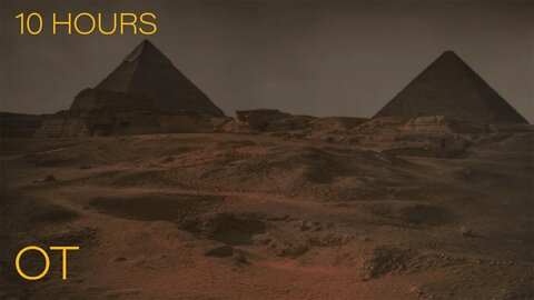 Windy Night at the Pyramids | Howling Wind Sounds For Sleeping| Relaxation| Study| Ambience 10 Hours