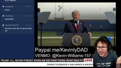 Trump #FatCheck on the #LieStream. Tarmac Troubles in Minn. Come Chat.