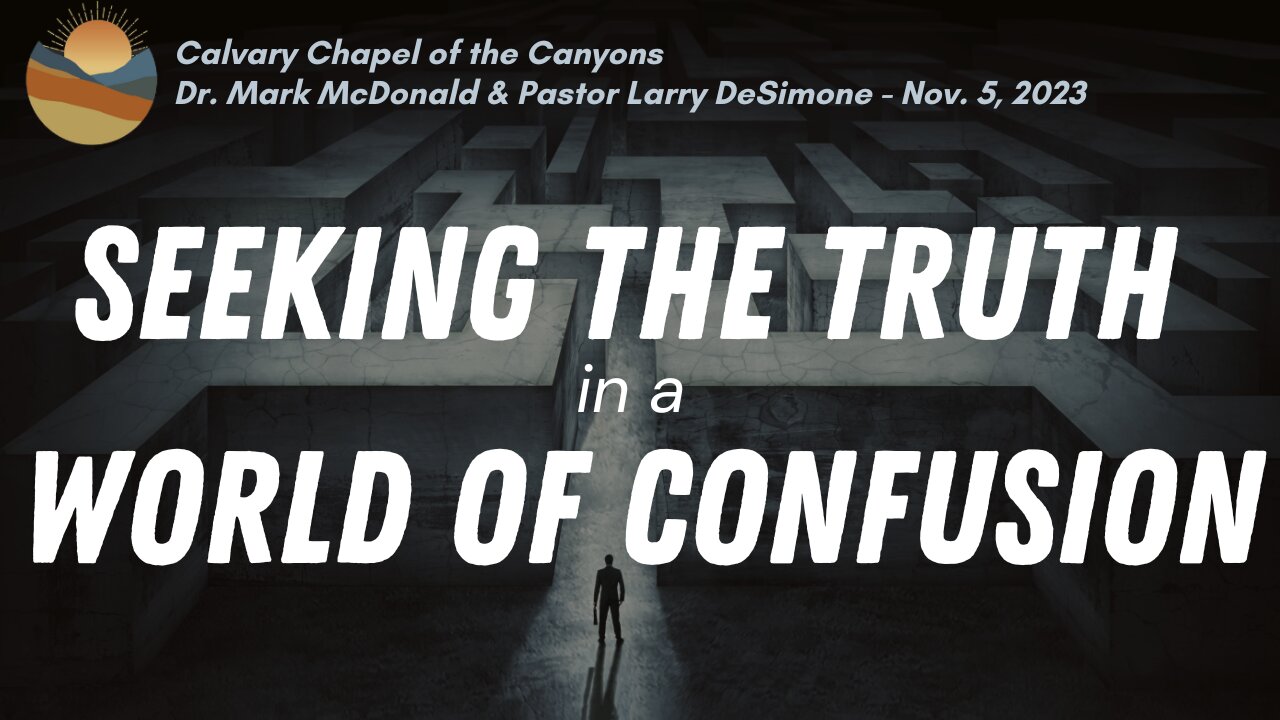 Prepared L.I.F.E. Outreach - "Seeking the Truth In A World Of Confusion" - November 5, 2023