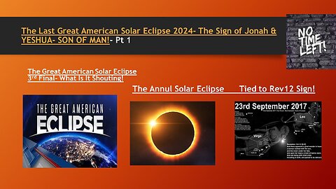 The Last Great American Solar Eclipse 2024- Pt1 ET Dreams: 1. Adams: FryingPan 2. Procession