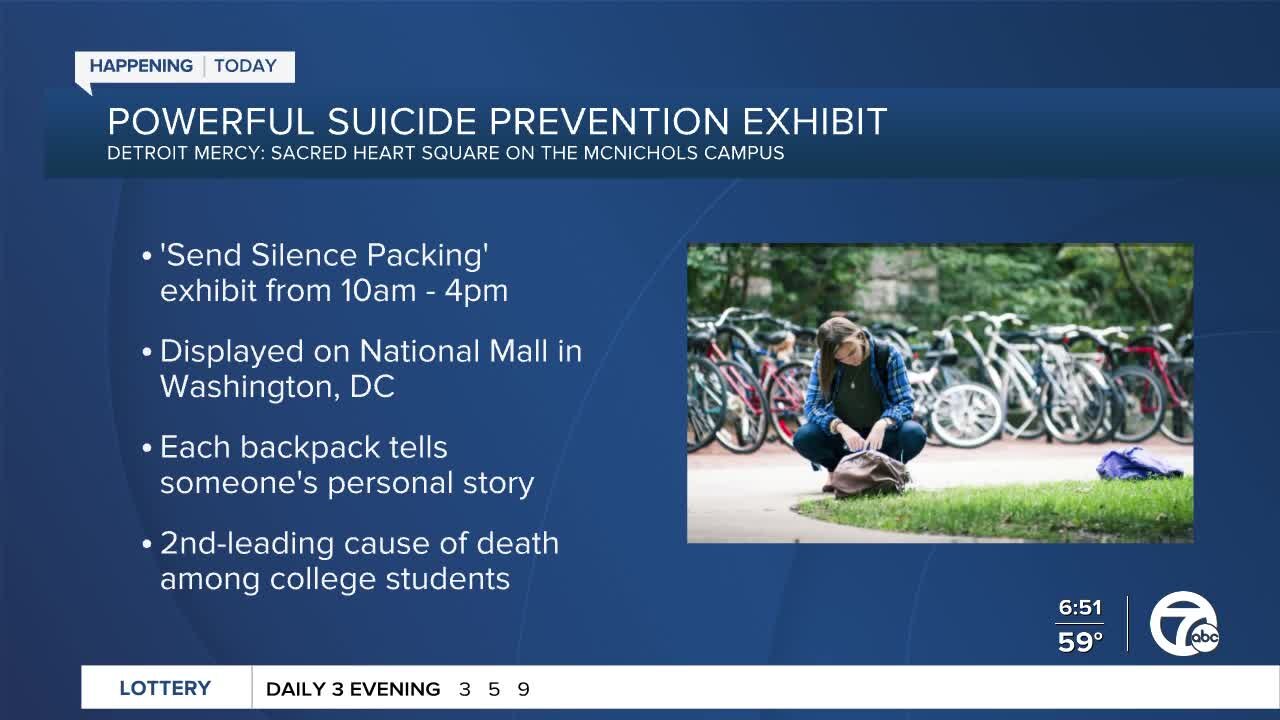 Powerful Suicide Prevention Exhibit