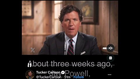 Tucker Carlson on X