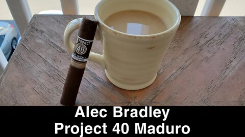 Alec Bradley Project 40 Maduro cigar review