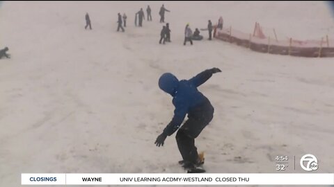 Hitting the slopes at Mount Holly