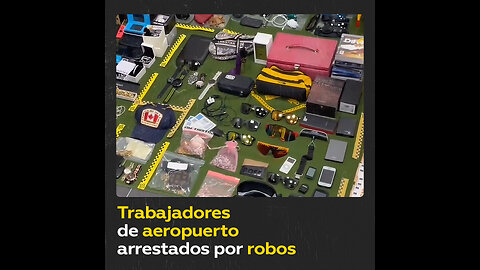 Trabajadores de un aeropuerto español robaron en las maletas de los pasajeros