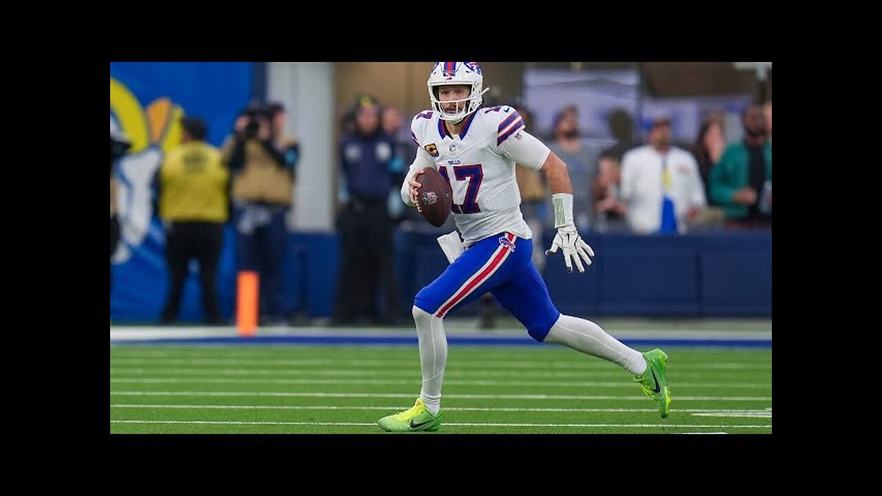 Josh Allen S Best Plays From 6 Td Game Vs Rams Week 14