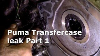 Puma Transfercase leak. Part 1. Stripping the casing.