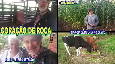 CORAÇÃO DE ROÇA DA ROÇA NO DIA A DIA