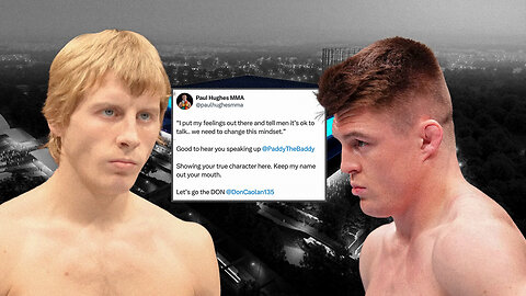 Paddy Pimblett GOES OFF on Caolan Loughran 🤬
