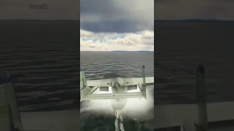 Water Landing. #msfs2020 #riviera333 #lakechamplain