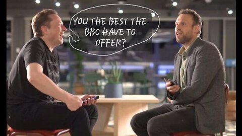 Elon Musk Batters BBC Reporter In Interview.