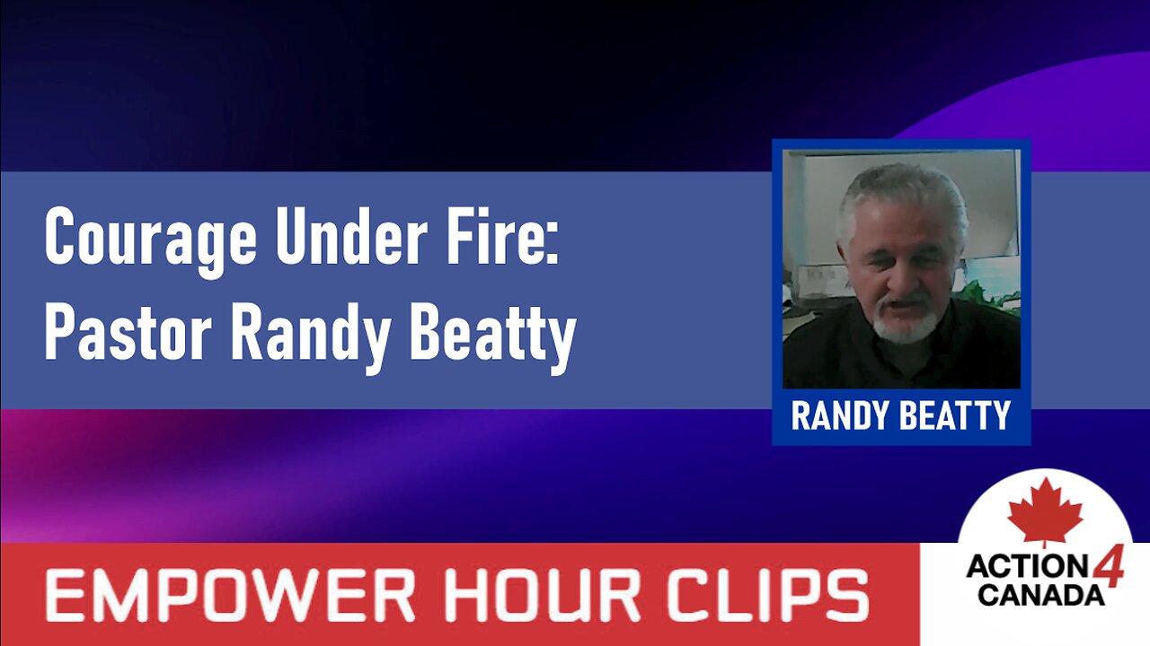 Courage Under Fire: Pastor Randy Beatty