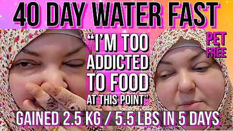 Foodie Beauty is (Supposedly) Doing a 40 Day Water Fast 🙃