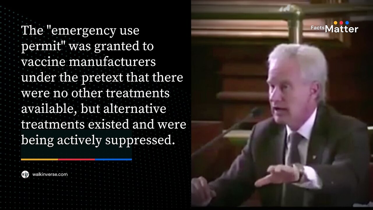 Dr. Peter McCullough States There was No Reason for EUA, We've Been Manipulated