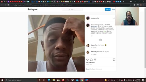 Boosie Needs Deer Hitters 🤣😂🤣😂