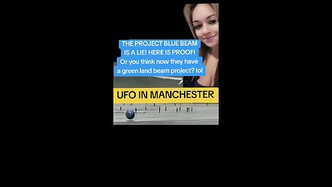 UFO (UAP) IN MANCHESTER AIRPORT!