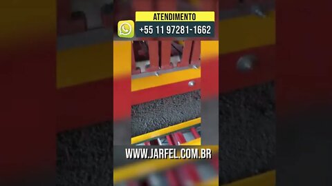 Máquina de Blocos e Pavers Super Industrial - JARFEL SAHARA