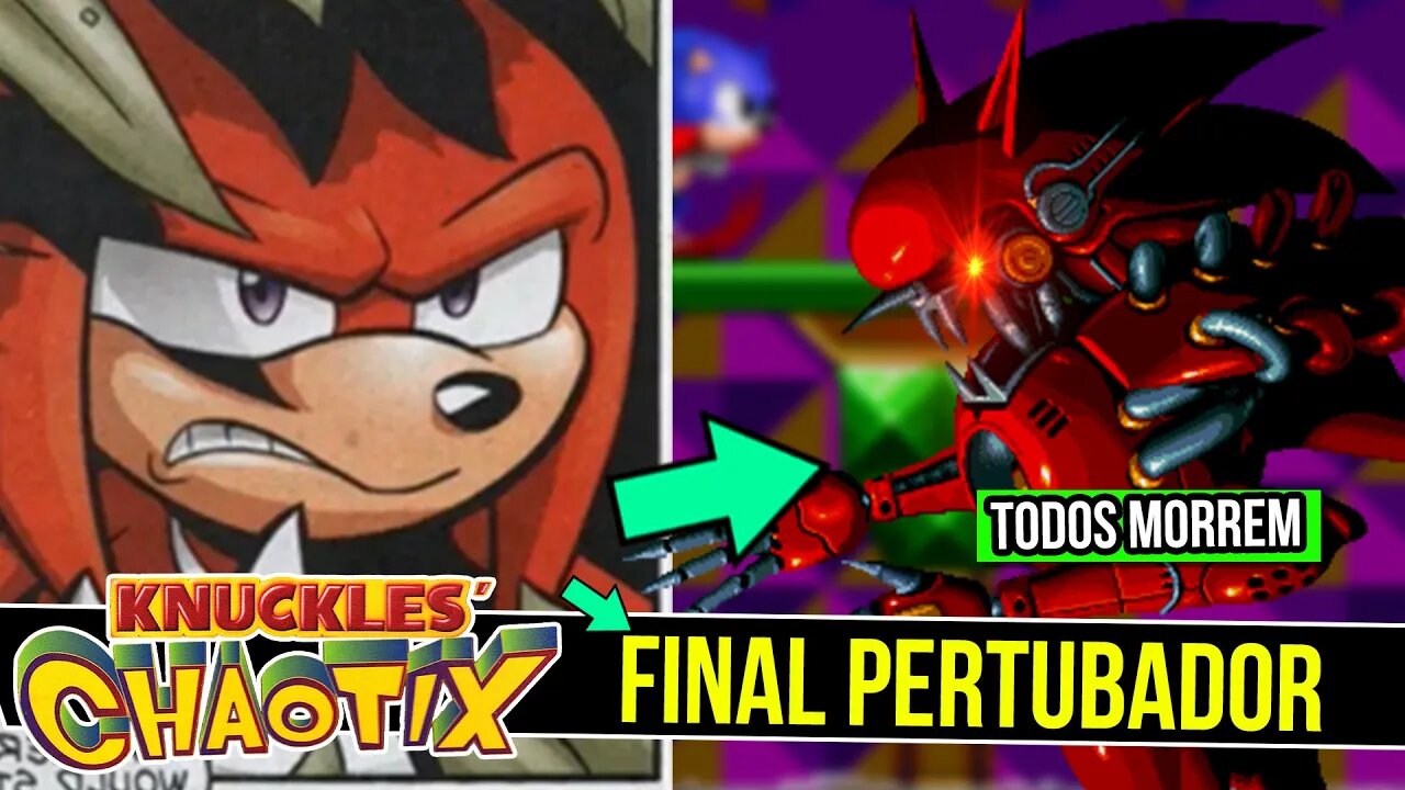 FINAL PERTUBADOR de Knuckles Chaotix | rk play #shorts