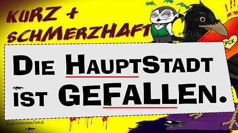 Die Hauptstadt ist gefallen. | Diese Zahlen machen sprachlos