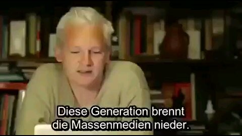 Julian Assange: 'This generation is burning the mass media to the ground.
