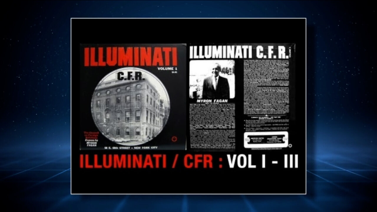 The Evil Globalist Illuminati & CFR Plan To Enslave The World - 1967 Recording
