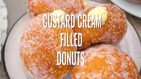 How to Make Best Custard Donuts