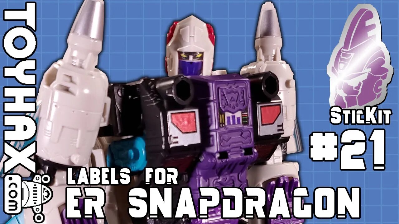 TOYHAX Labels for ER Snapdragon | SticKit #21
